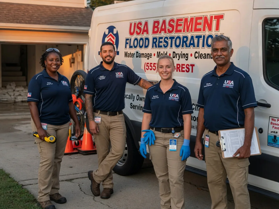 Basement Flood Cleanup company in Anawalt, WV