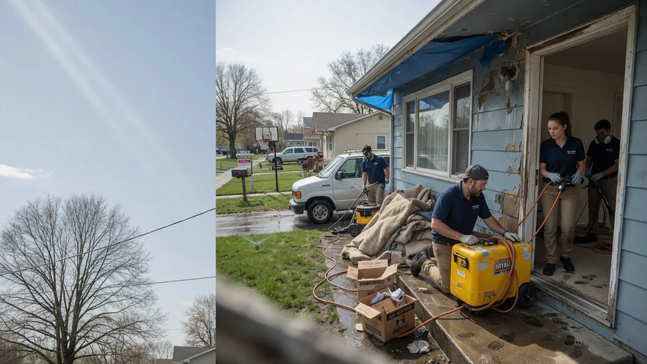 Basement Flood Cleanup in Anawalt, WV near me